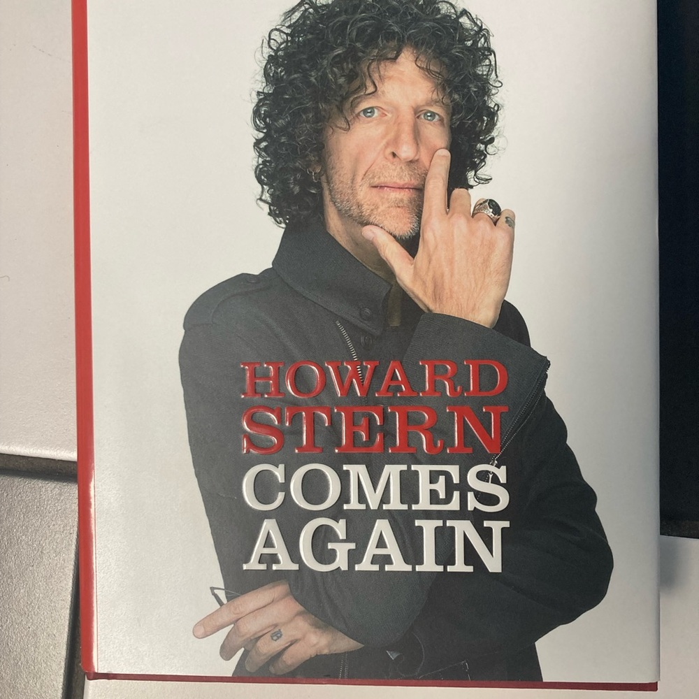 Howard Stern Comes Again …hardback book with tons of interesting interviews